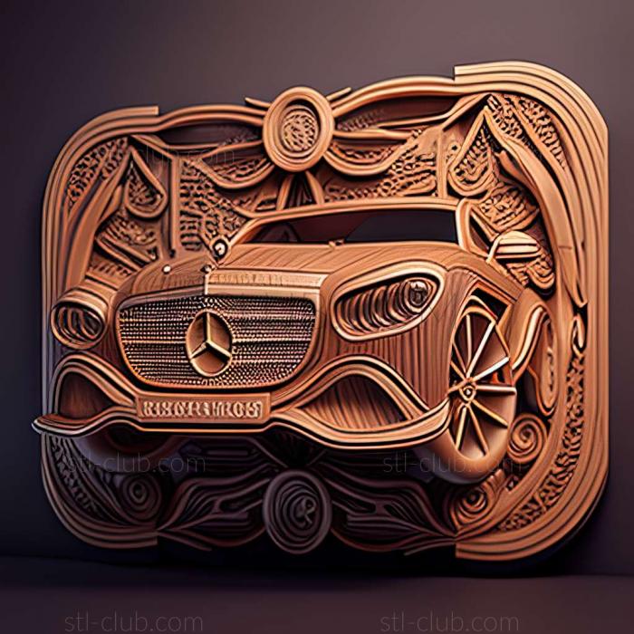 3D мадэль Mercedes Benz F200 Imagination (STL)